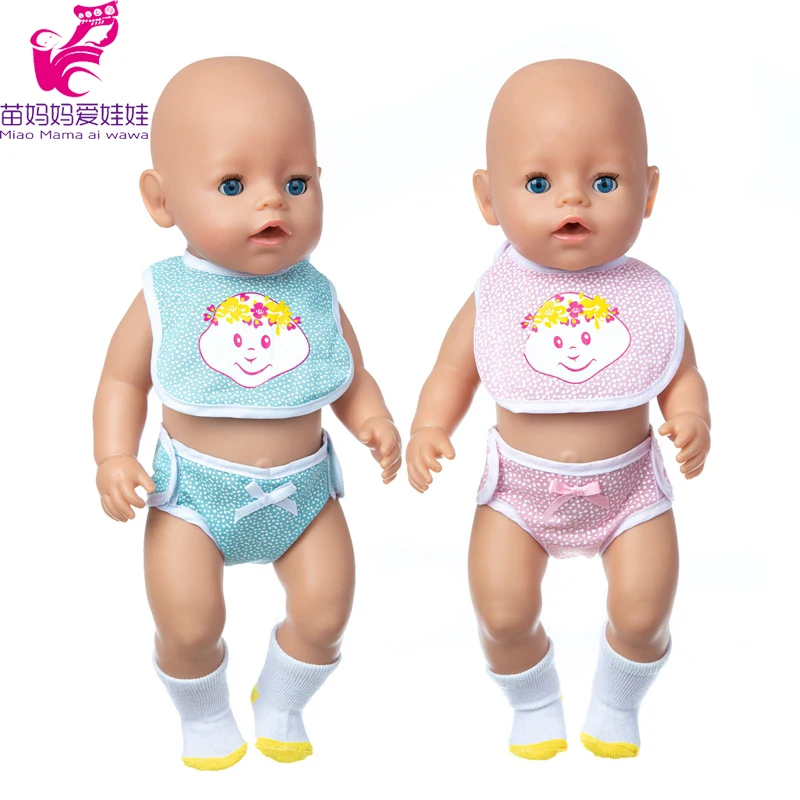 

Детский слюнявчик для куклы нижнее белье для 17 дюймов Reborn Baby Doll аксессуары для кормления