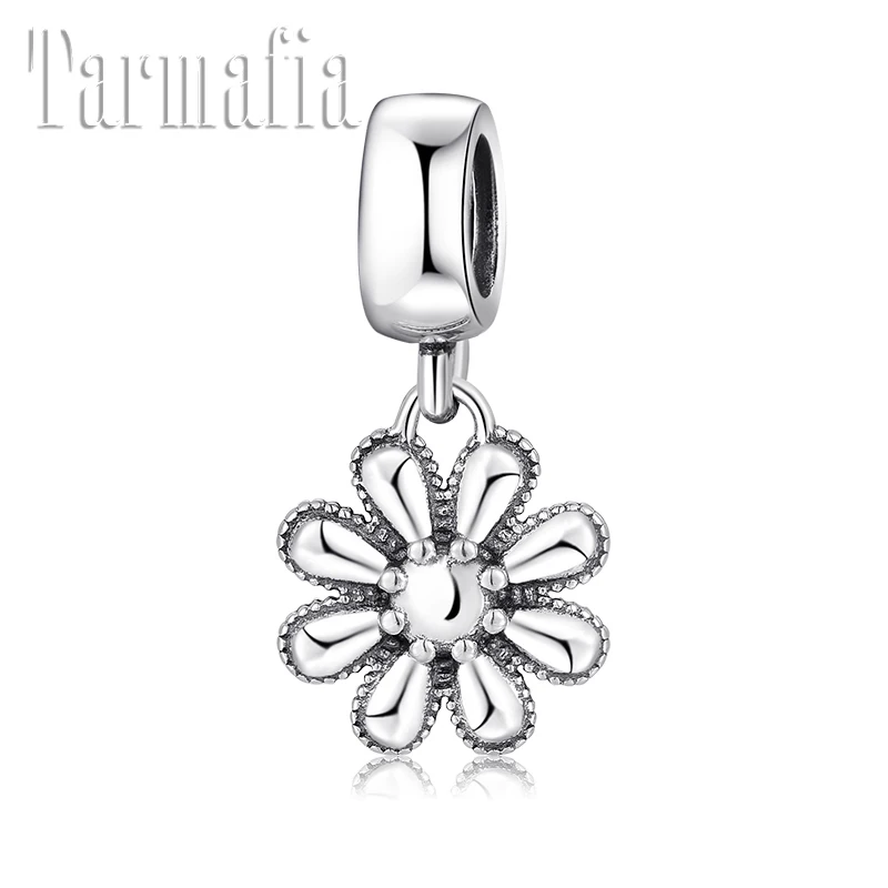 Очаровательные Подвески в виде подсолнухов из стерлингового серебра 925 пробы