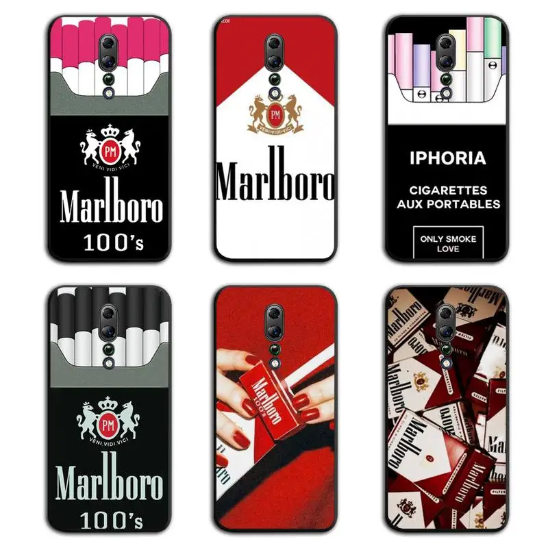 

Weed Cigarette Smoking Phone Case For Oppo A5 A9 2020 Reno2 z Renoace 3pro A73S A71 F11