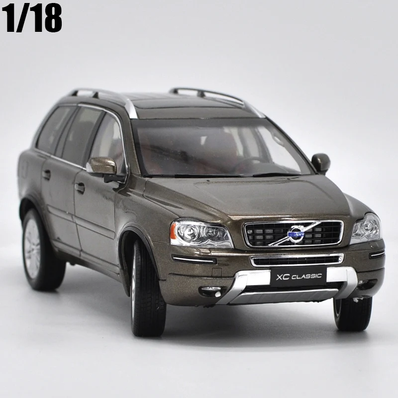 1:18 классическая модель XC90 SUV из сплава под давлением коричневый автомобиль