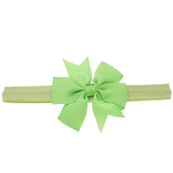 fruit green Детская повязка на голову; милая тиара с бантом для девочек; повязка на голову с бантом; эластичная повязка на голову; головные уборы для новорожденных; Детские аксессуары для волос - Цвет: fruit green