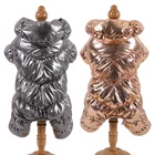 10 шт.лот теплая одежда для собак ветрозащитные комбинезоны для собак пуховое пальто Водонепроницаемые комбинезоны для щенков одежда для домашних животных