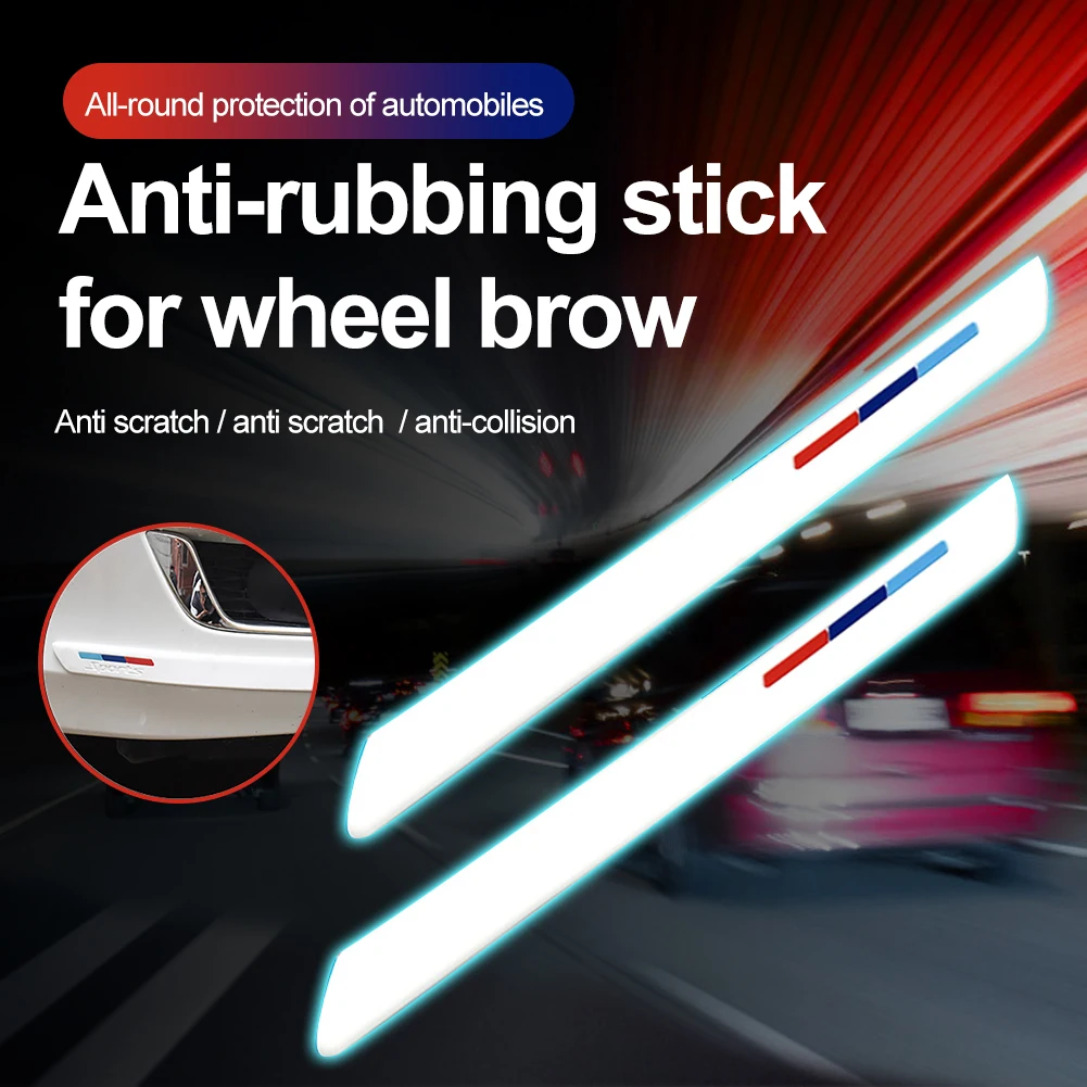 

Car Stickers Wheel Brows Accessories PVC Automobile Wheel Eyebrow Bumper Edge Protector Guard Rail Anti-scratch Fender
