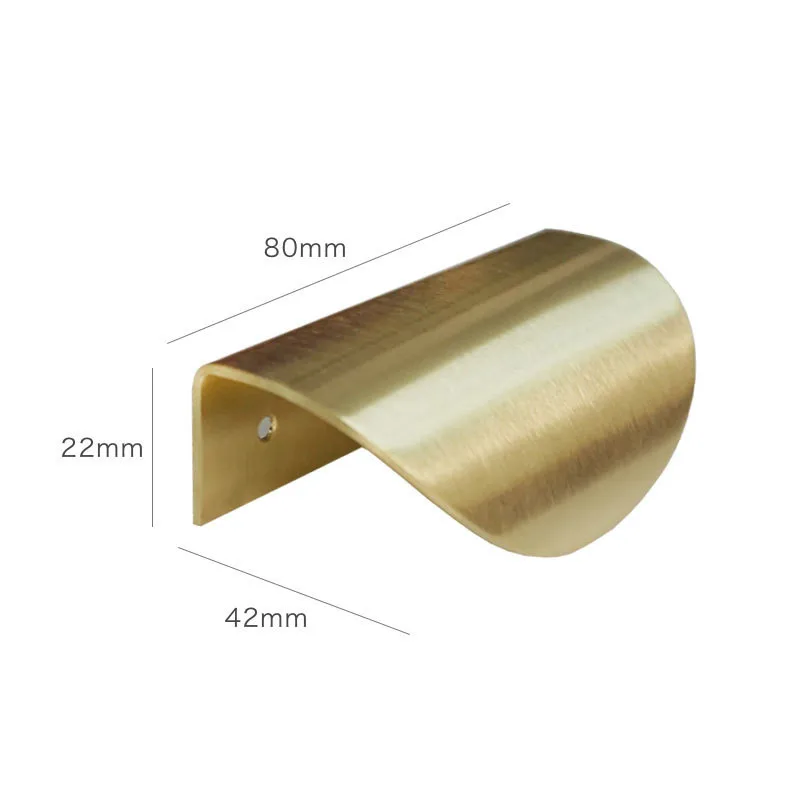 

Латунная золотая ручка для шкафа