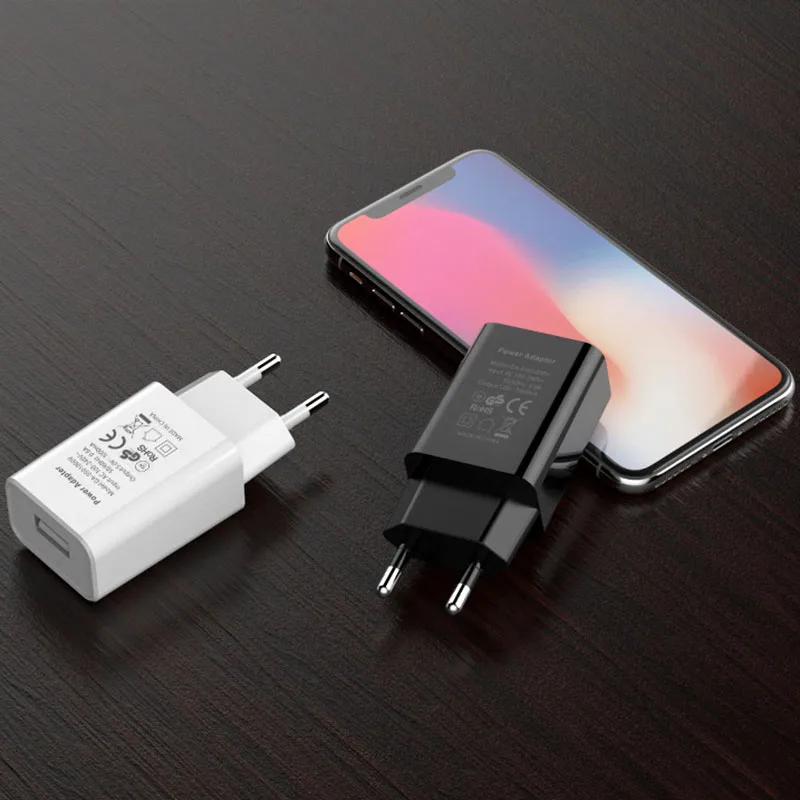 USB Зарядное устройство 5V 1A/5В 2A переносной usb-адаптер для телефона quick Зарядное устройство EU Plug Портативный телефон Зарядное устройство адаптер для iPhone samsung huawei xiaomi