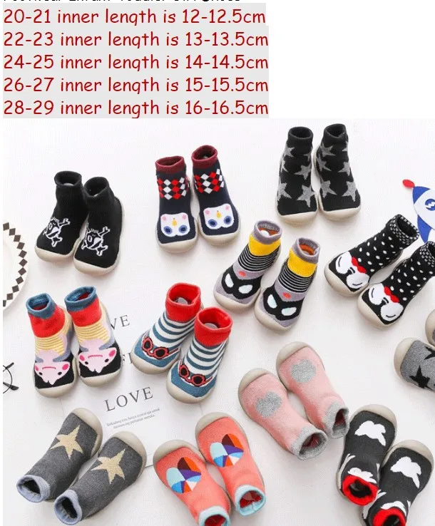 

Baby Foot Socks Kid Rubber Soled Socks Children's Socks Indoor Baby Boy Footwear Infant Toddler Girl Shoes