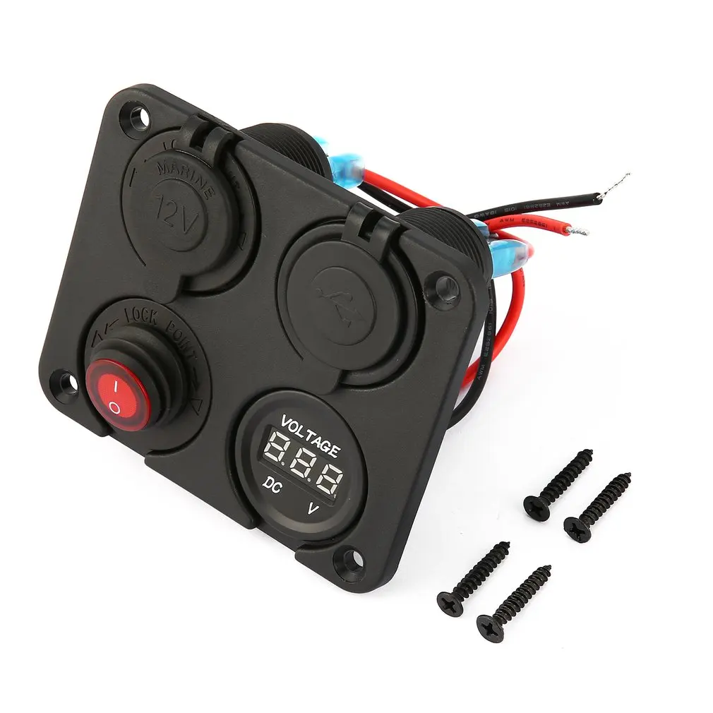 Розетка для автомобильного прикуривателя сплиттер морского автомобиля RV