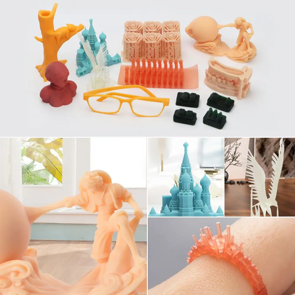 Материал для 3D-принтера ANYCUBIC 405 нм УФ-смола ЖК-дисплей 2 шт./партия | Компьютеры и