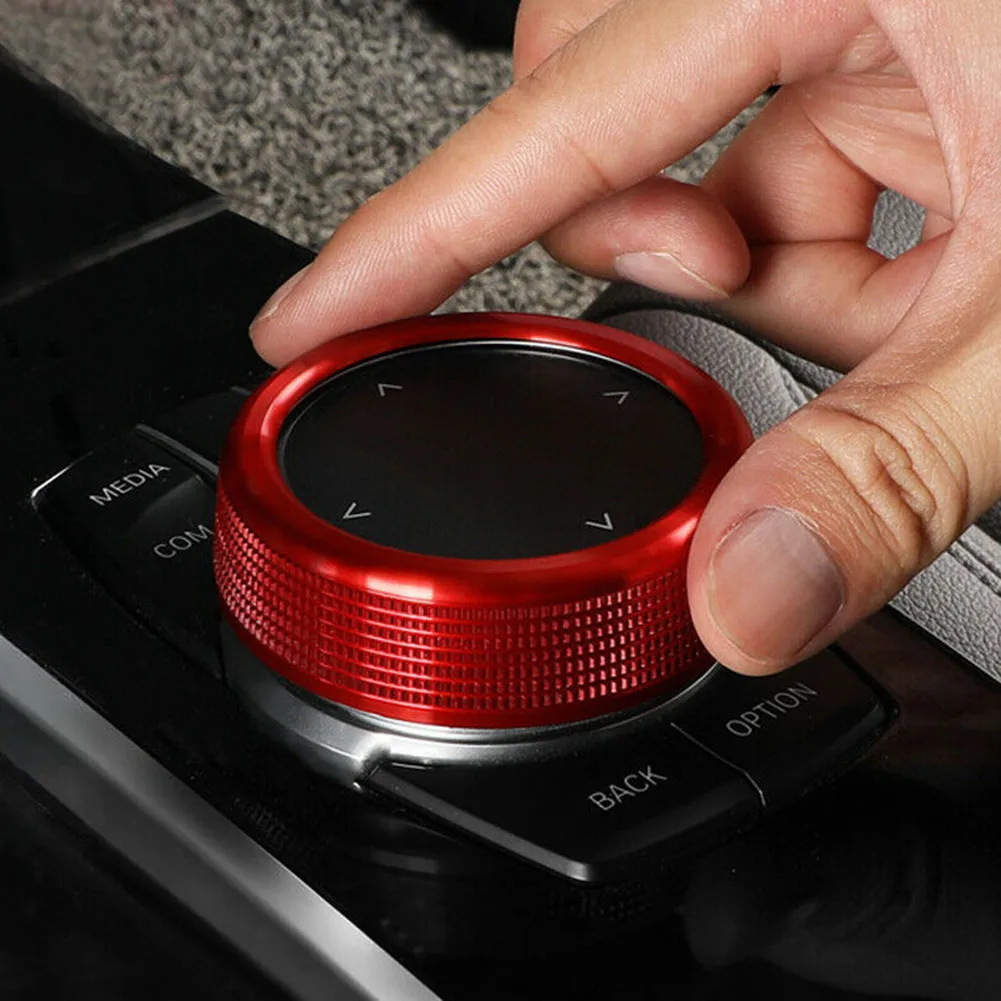 

1PC Decoration Ring Knob For BMW 1 2 3 4 5 6 7 X Series Durable Practical