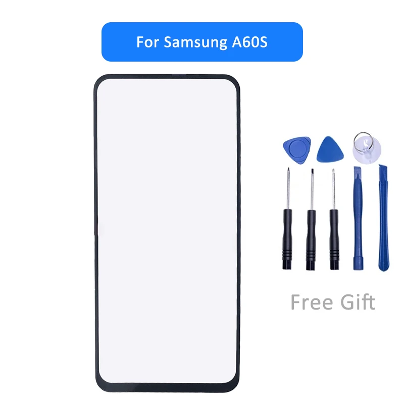 

Phone Touch Screen For Samsung A60S LCD Screen Front Glass Lens Repair Parts Touch screen Outer glass Panel Replacement