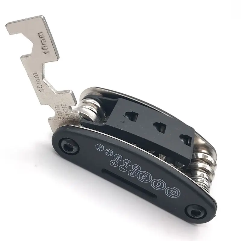 15 in 1 Bike Bicycle Repair Tool Set Hex Wrench Screwdrivers Nut Tools Key Multi Repairing | Спорт и развлечения