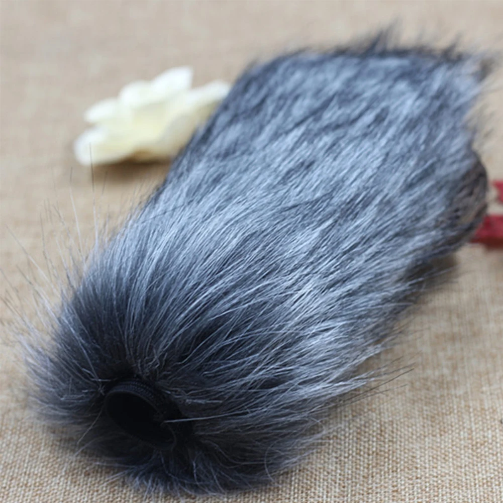 Микрофон на лобовое стекло пушистый мех ветряной муфты чехол для экрана для камера с микрофоном Go Takstar SGC-598 Ветер щит