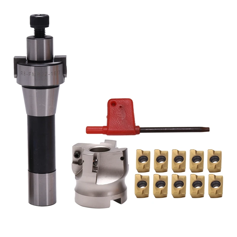 CNC инструмент торцевая фреза R8-FMB22 держатель расширение 400R-50-22 APMT1604 карбидные