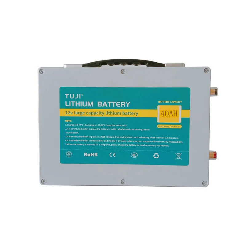 Супер портативный Перезаряжаемый DC 12 V 40AH литий-ионный аккумулятор большой емкости зрение автомобиля гольф Зажигалка со светодиодом ксеноновая лампа