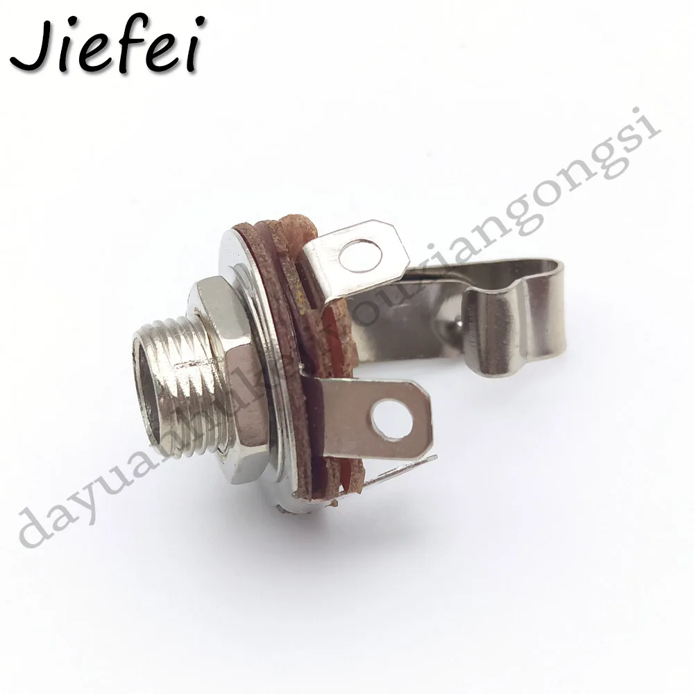 

3 шт. Панельные разъемы аудио 6,35 мм с переключателем