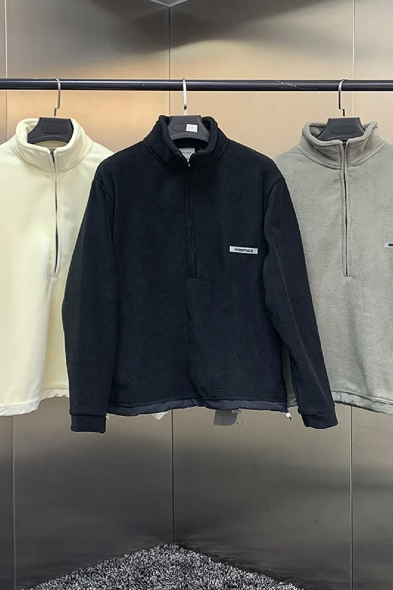 

new high 2021 street men's Sweatshirt 100% 1:1 fog essentials Jerry Lorenzo hip hop loose oversize Unisex Hoodie