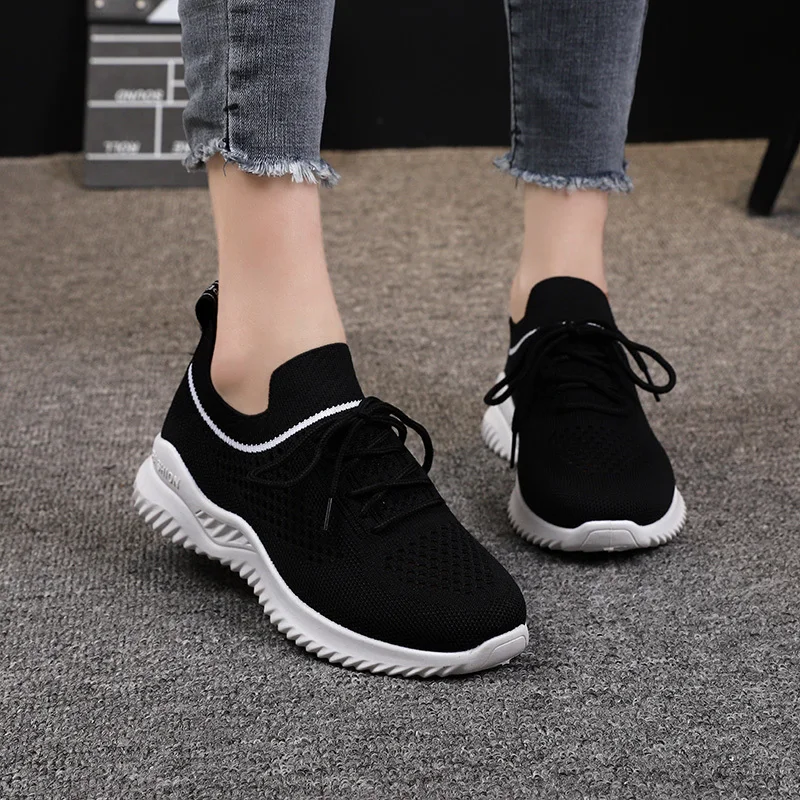 Крутые tenis feminino осенние женские легкие мягкие спортивные туфли Женская теннисная обувь женские прочные спортивные кроссовки дешево