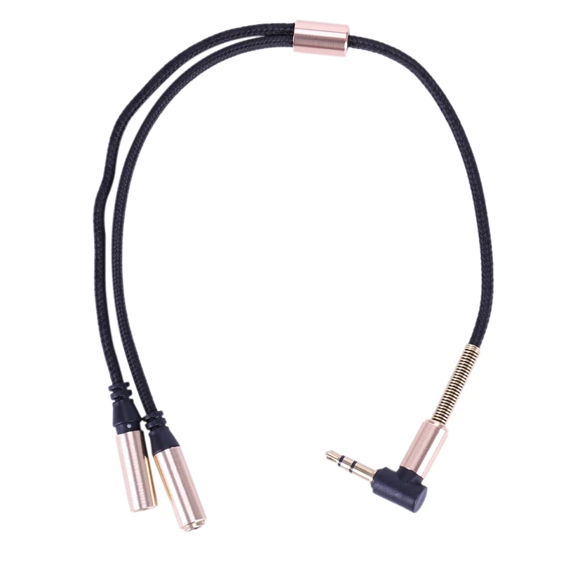 Лучшие предложения 3 5 мм аудио стерео Y сплиттер кабель штекер 2 порта гнездо для