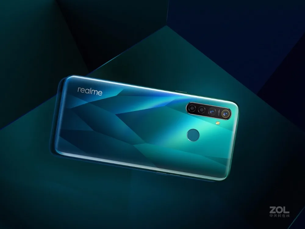 DHL Быстрая сотовый телефон Oppo Realme Q Snapdragon 712 Android 9,0 6," полный экран МП 5 камер 8 Гб ram 128B rom
