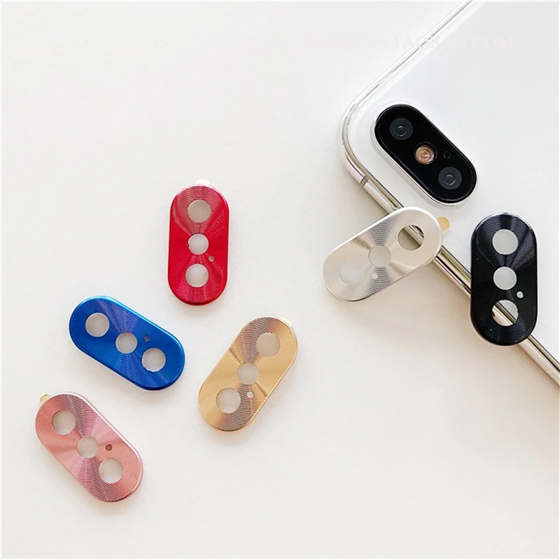 Металлический защитный чехол для объектива камеры телефона Apple iPhone 12 Mini 11 Pro X XR Xs