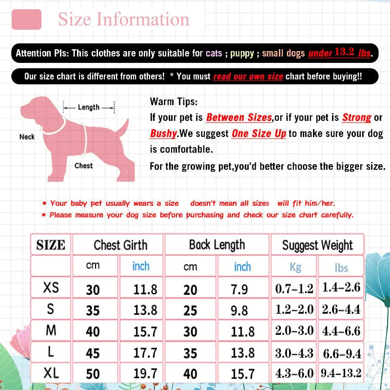 

Summer Dog Bottoming Shirt Cherry Printing Cat Coat Cute Petal sleeve Pet Clothes Soft Puppy Clothing for Small Medium Dogs Girl