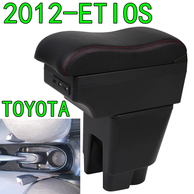 Для TOYOTA ETIOS автомобильный подлокотник коробка индийская версия Тойота