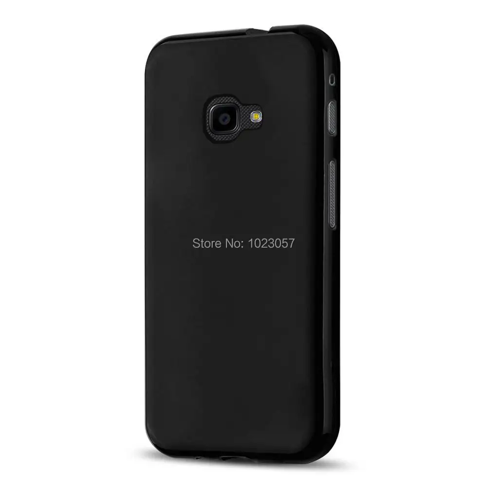 Для samsung Galaxy Xcover 4S SM-G398FN Чехол черный мягкий матовый Задняя накладка чехла из ТПУ для samsung Galaxy Xcover 4 G390F SM-G390F