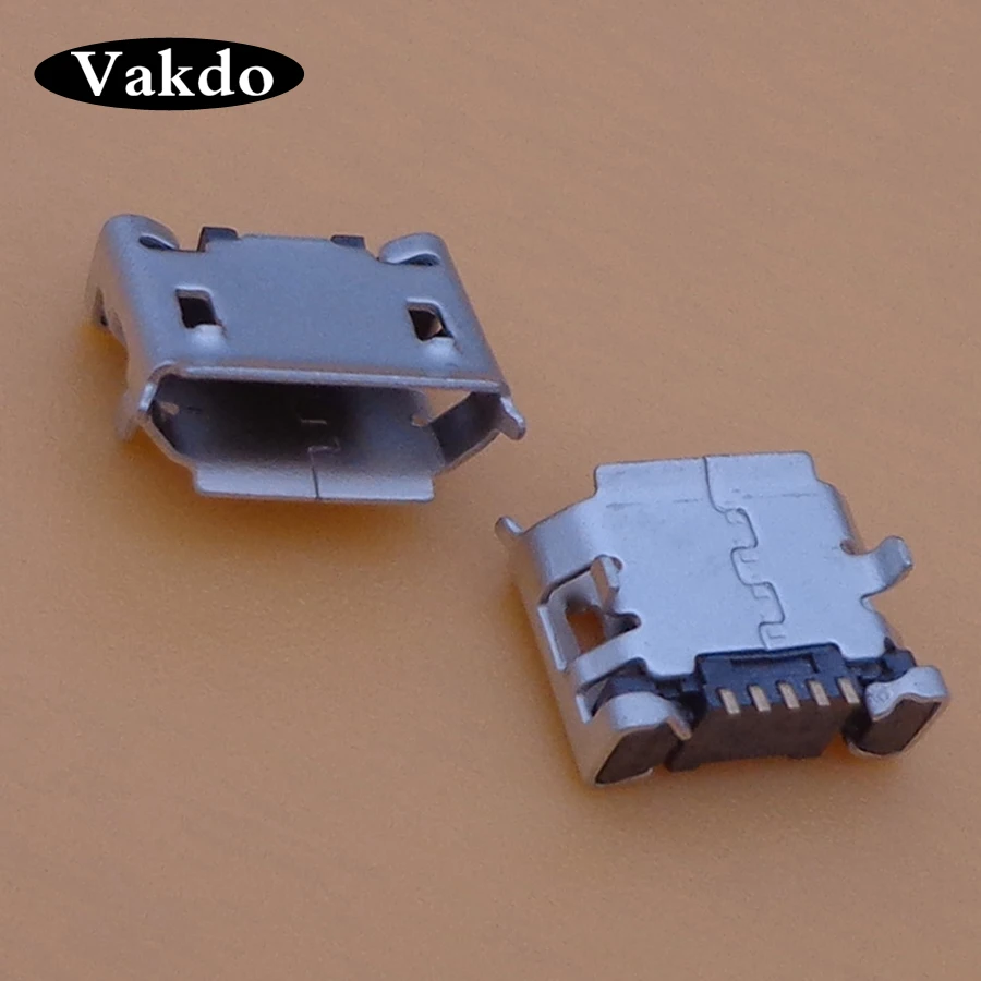 

2pcs for Fly DS104D,DS106D,DS107D,DS115,DS123,DS124,E158,E185 5 pin micro mini USB type-B Charging port Connector jack socket