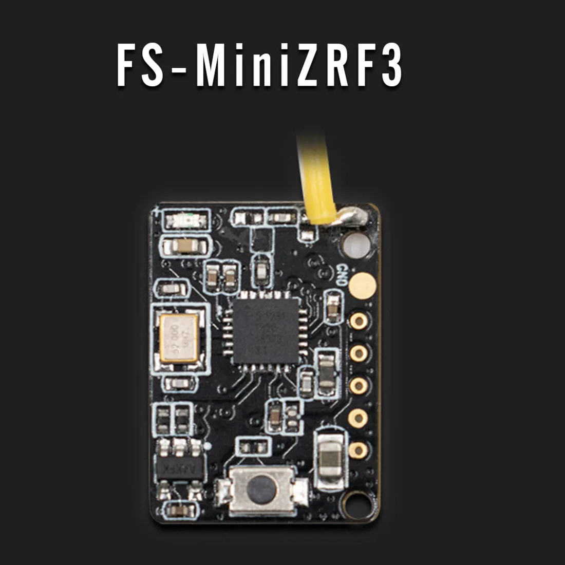 Flysky 2.4G KY-MiniZ RF3 AFHDS3 Mini Receiver for Flysky Noble NB4 MiniZ EVO RC Car Truck Racing Parts