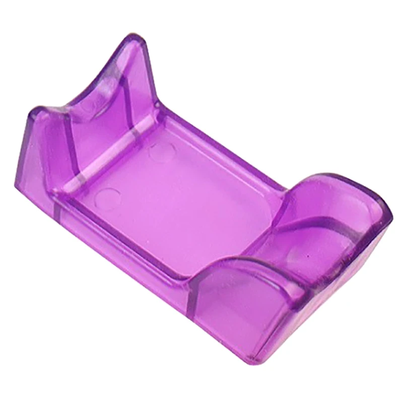

Purple Plastic Electric Nail Craft Drill File Bit Manicure Machine Pen Holder Stand For Nails Art