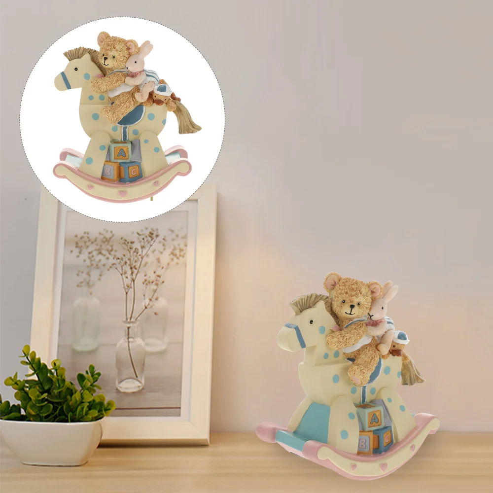

1pc Cartoon Trojan Box Delicate Melody Box Home Desktop Ornament