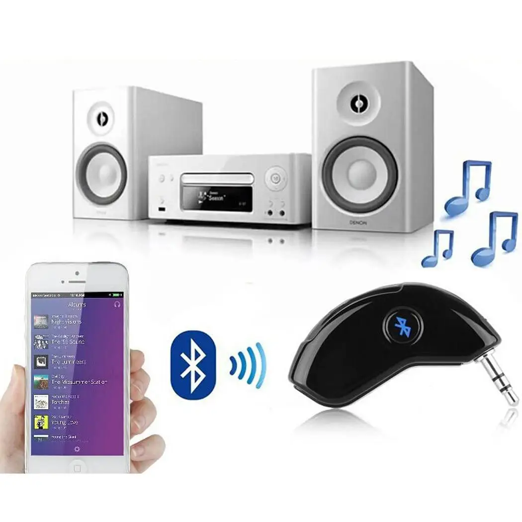3 5 мм Bluetooth беспроводное аудиоустройство приемник с 5uA 30mA громкость 90 дБ