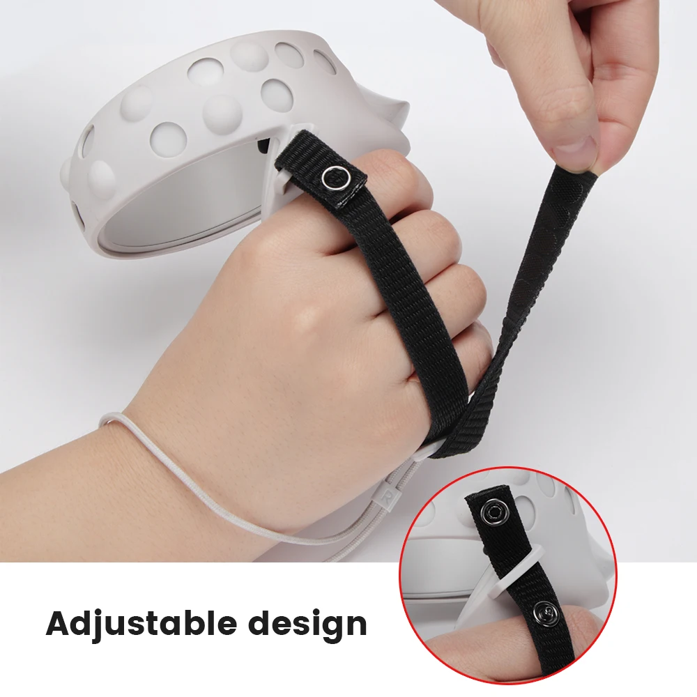 Силиконовый защитный чехол с ручкой VR для контроллера Oculus Quest 2 |