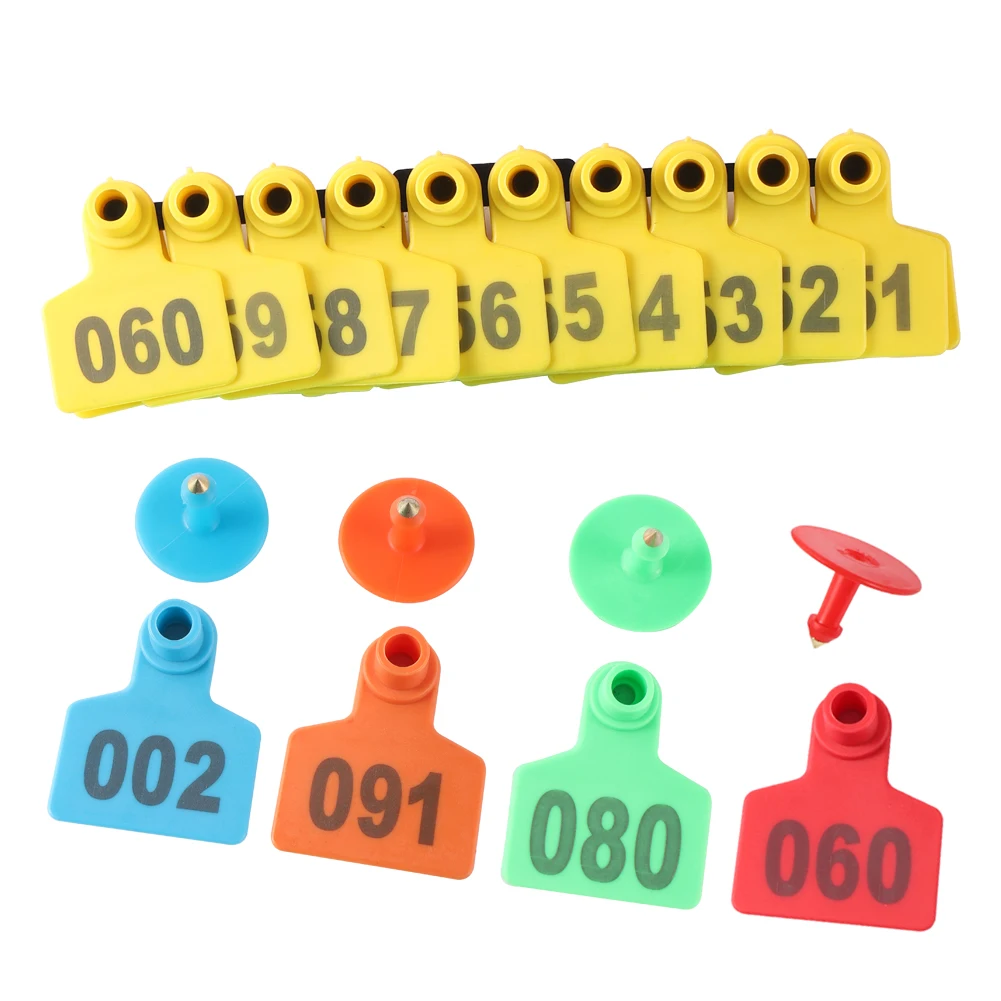 Поросенок Ушные бирки № 001 500 медные серьги для головы фермерские животные товары