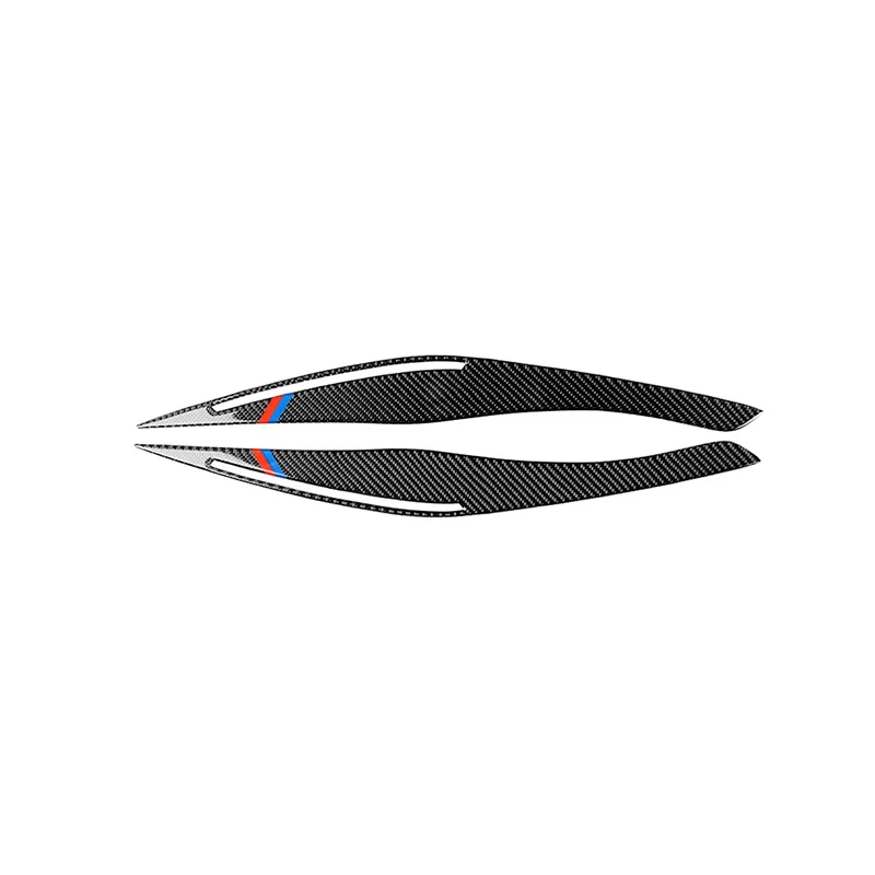 

Светильник для бровей из настоящего углеродного волокна, автомобильные аксессуары, подходят для BMW 3 серии E90 318i 320i 325i 2009-2012