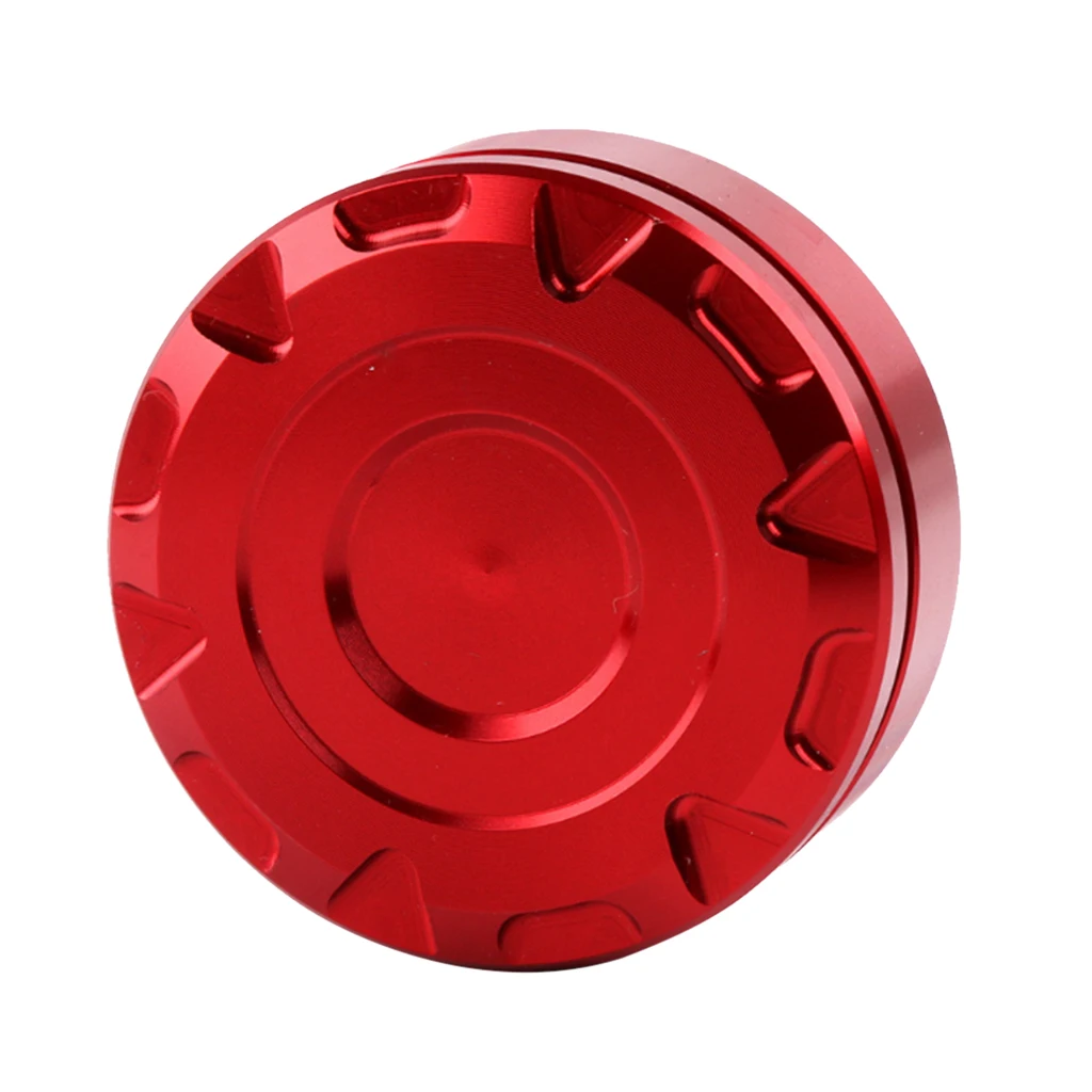 CNC Aluminum Alloy Rear Brake Fluid Reservoir Cap Lid Top Cover for Motorbike |