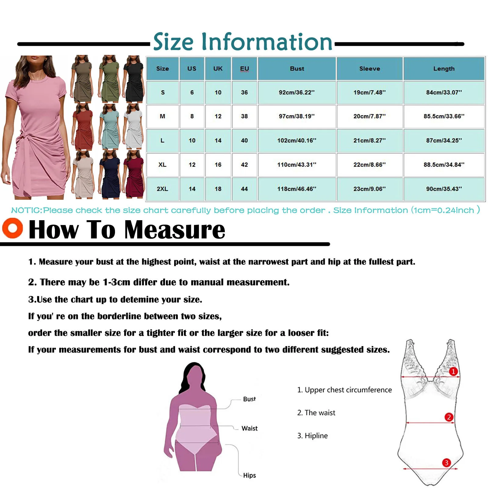 

Women's Summer Short Dress Casual Round Neck Sleeveless Knee-length Solid Color Pleated Waist Tie Tight Vest Mini Dress Vestido