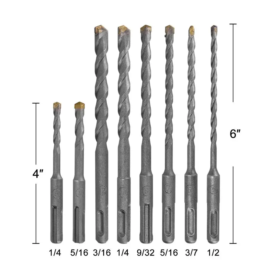 

Hand tools electric hammer drill bit 11 in 1 electric hammer drill bit *11, electric hammer chisel *3