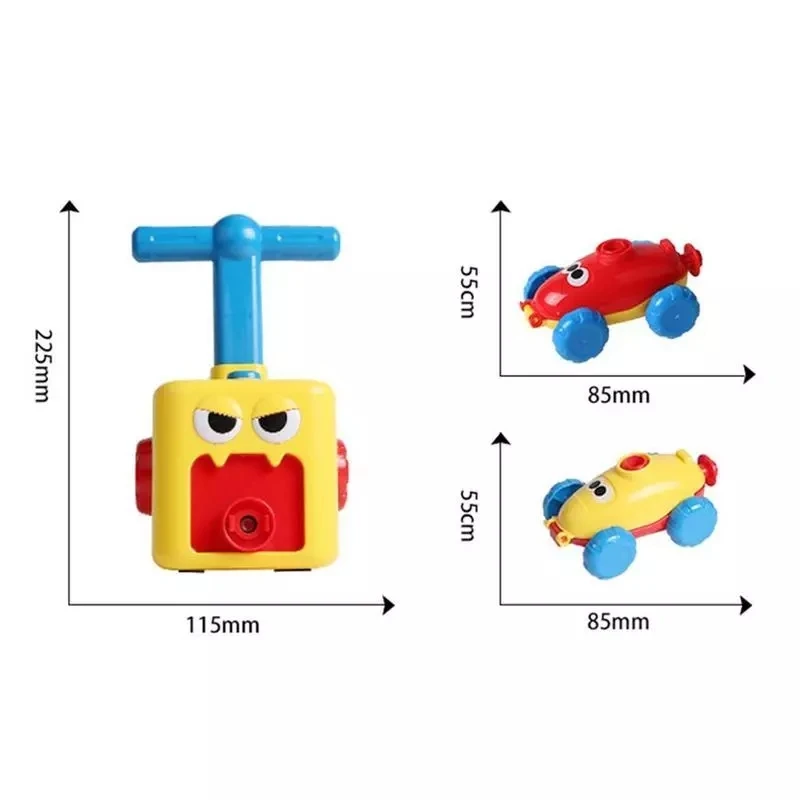 

Fun Power Balloon Car Toy Montessori Educational Toys Science Experiment Toy Balloons Cars Toys Balloons Cars for Children Gifts
