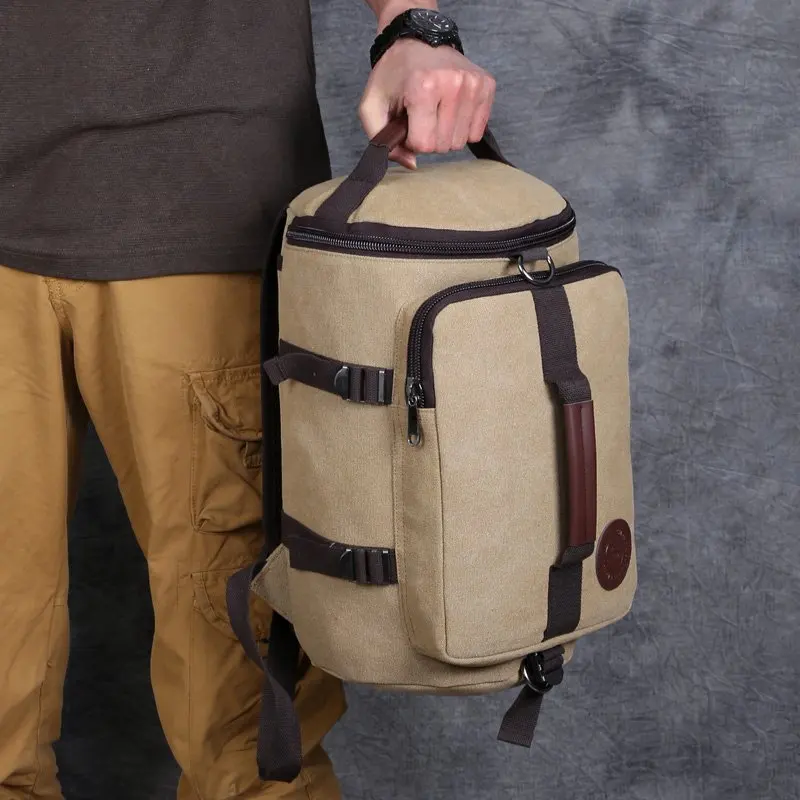 Высококачественный холщовый рюкзак для отдыха многофункциональная
