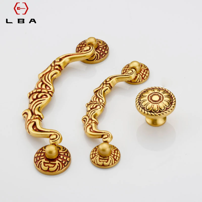 LBA цельный толстый шкаф медная фурнитура ручка слива Заводская распродажа