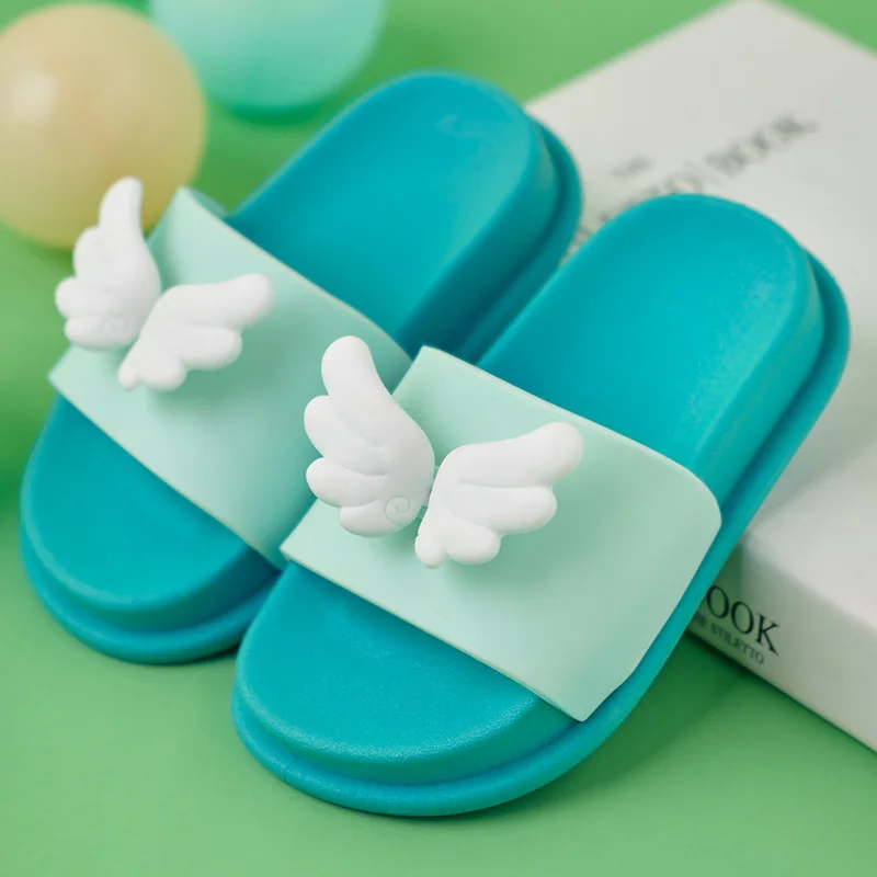 Мини шлепанцы Melissa Jelly с мультяшными листьями для девочек летние домашние тапочки