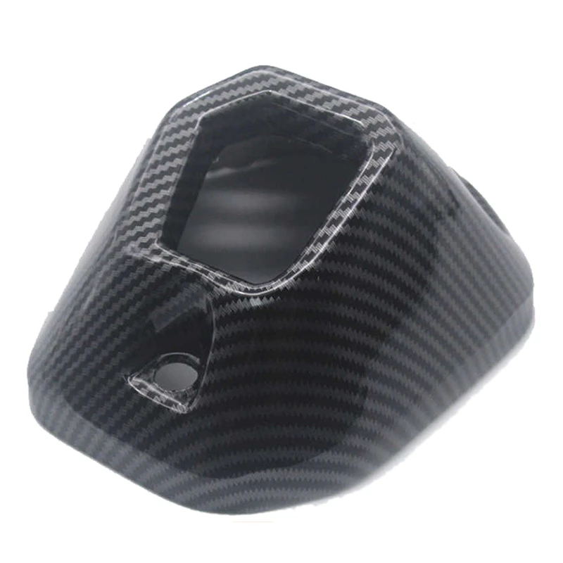 

2Pcs Exhaust Pipe Decorative Cover Carbon Fiber Grain Motorcycle Accessories for ADV150 2019-2020