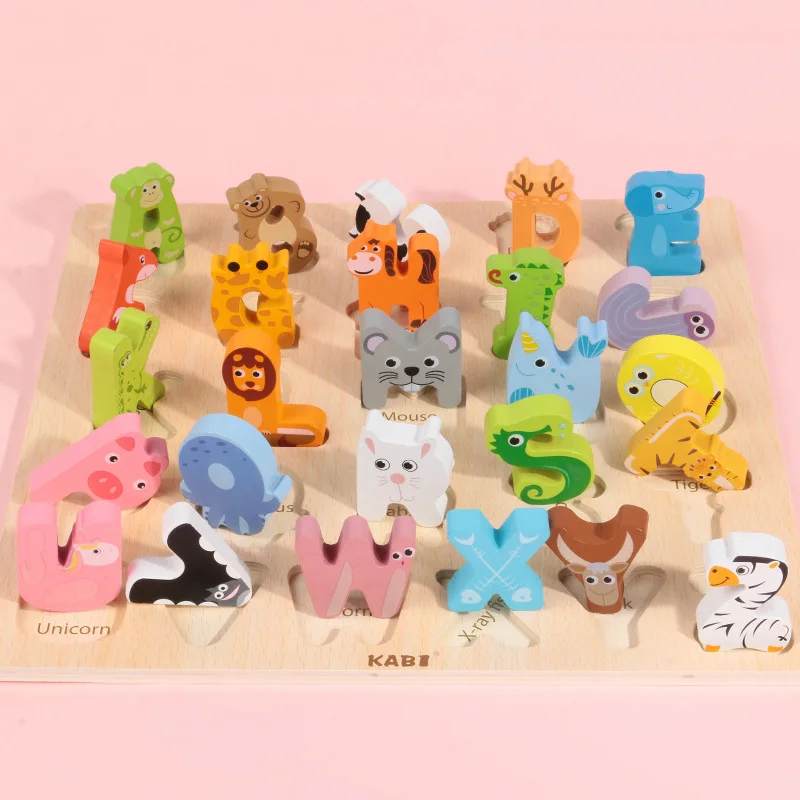 Деревянные строительные блоки игрушки Монтессори математическая игрушка