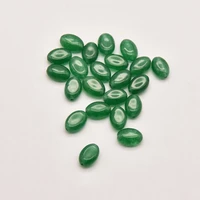 20 pcslot 9mm6mm oval natural green malay jade scattered beads accessories wholesale beads for jewelry making crafts ja0428