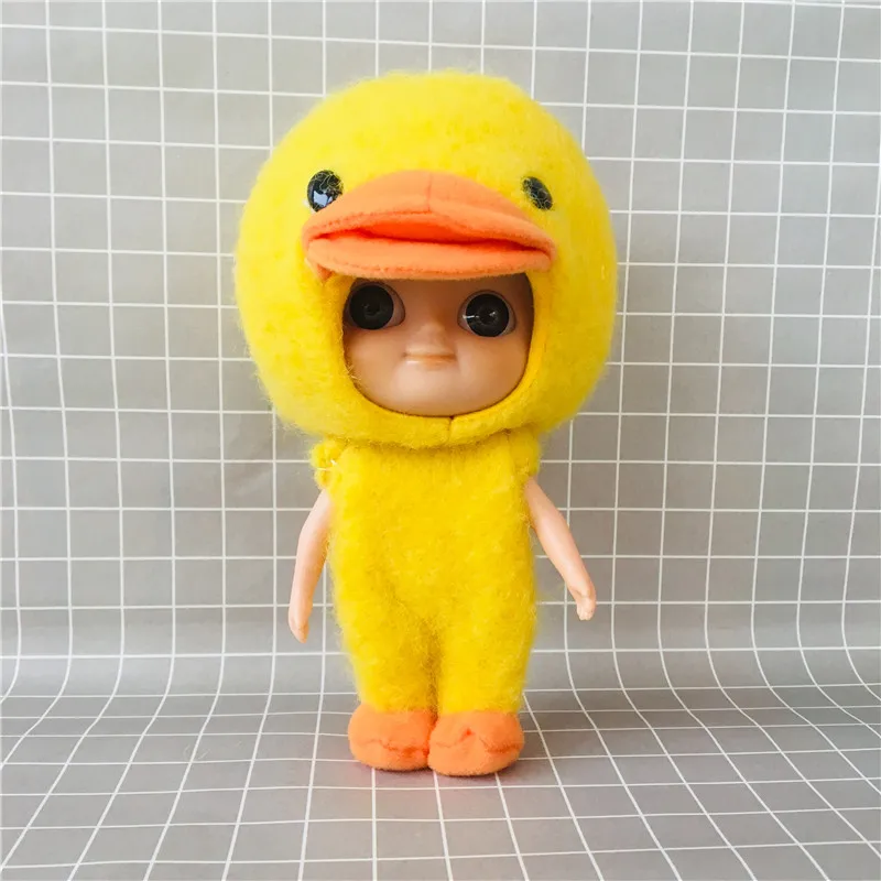 Специальное предложение Макияж IXDOLLS Blyth куклы с одеждой, большие глаза головы утки Тигры Слон с фабрики подходит для девочек - Цвет: F