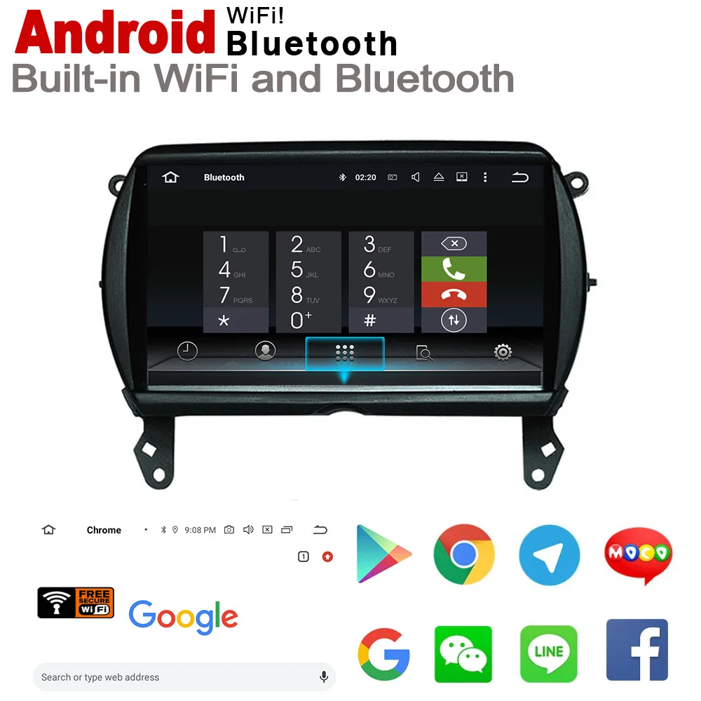 HD экран стерео Android 7 0 up Автомобильный GPS навигатор карта для мини Люка F55 F56 2014 ~ 2018