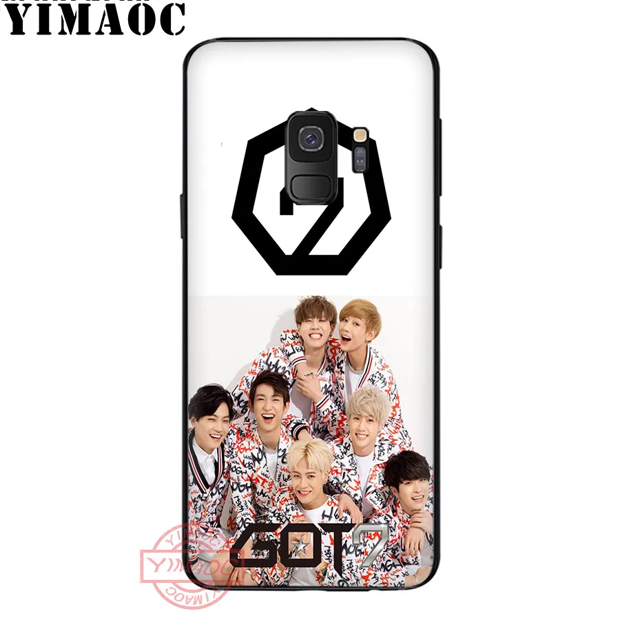 Чехол YIMAOC для Samsung S20 Ultra S10 S9 S8 S6 S7 Edge Note 8 9 10 Lite Plus с изображением JinYoung, Jackson и Mark из GOT7.