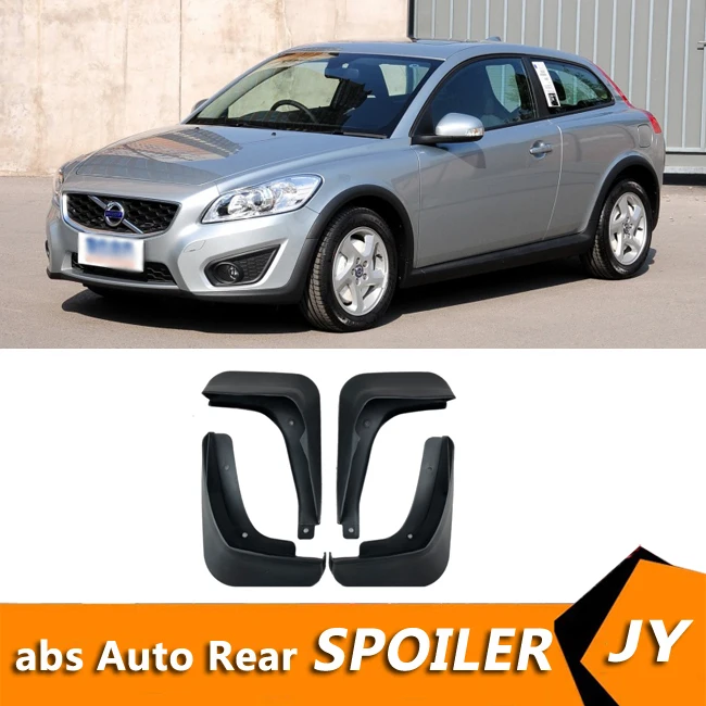 Для Volvo C30 2007 2013 Брызговики передние с цветом и задним брызговиком крыло