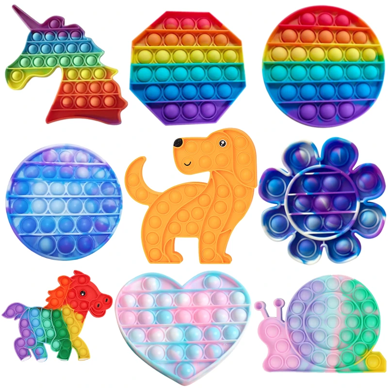 

Новые популярные игрушки для снятия стресса в виде пузырьков